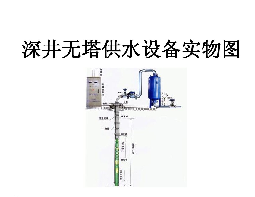 平湖市井泵无塔式供水设备